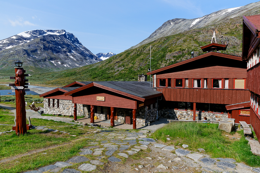 Bild von der Hütte Spiterstulen im Jotunheimen in Norwegen