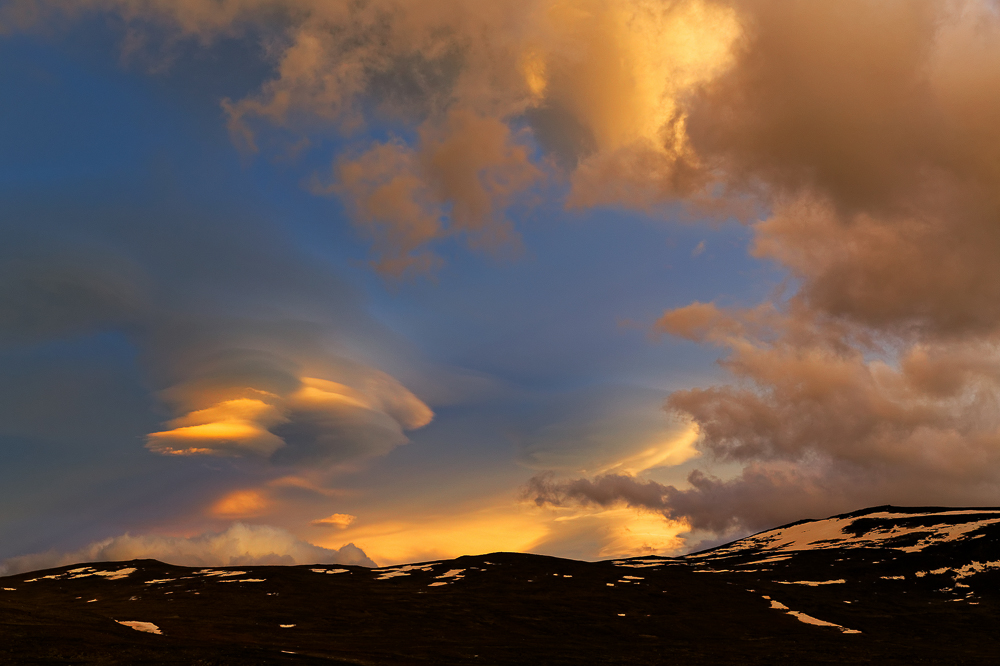 Bild von unzähligen Fotografien die an diesem besonderen Abend im norwegischen Jotunheimen entstanden sind