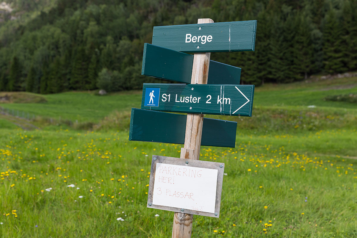 Der Ausgangspunkt unserer Tour auf den Børesteinen