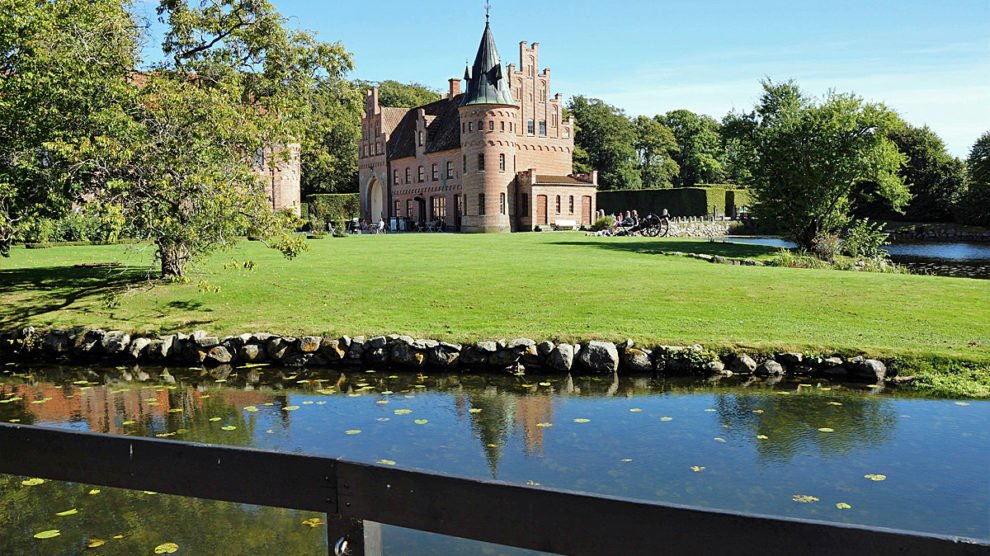 Bild vom Schloss Fünen in Dänemark.