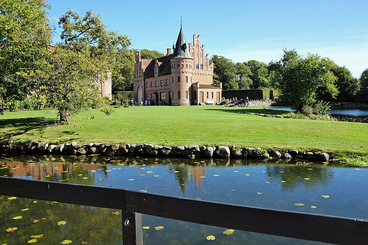 Bild vom Schloss Fünen in Dänemark.