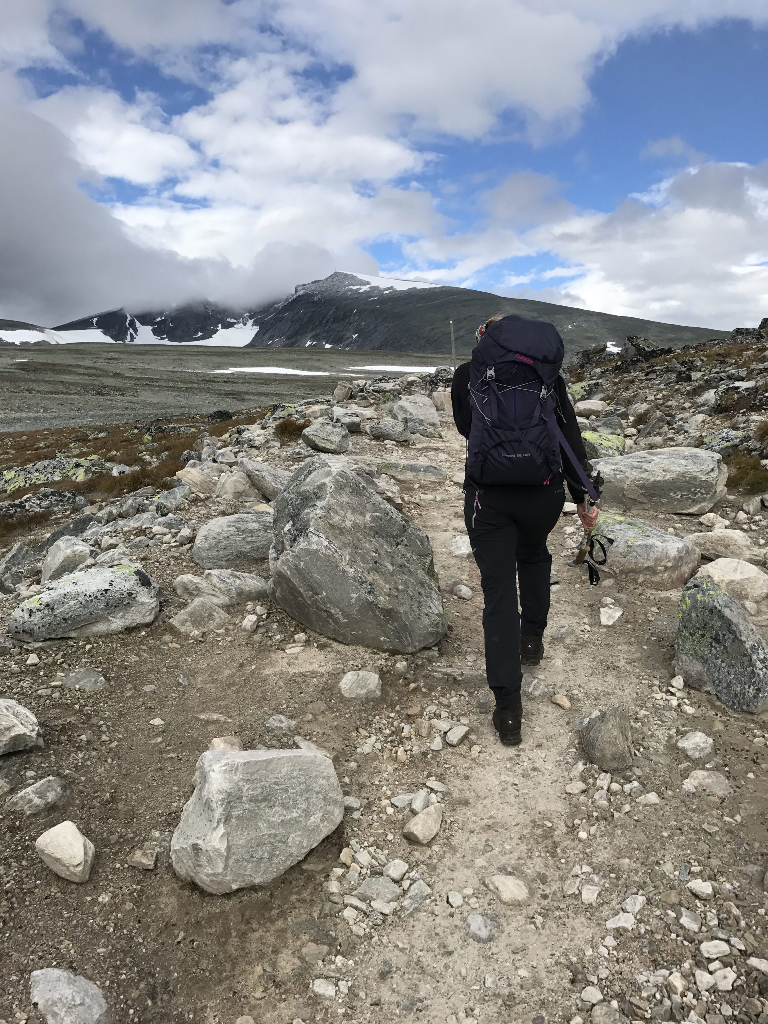 Foto von der Tour auf den Snøhetta Foto von der Tour auf den Snøhetta