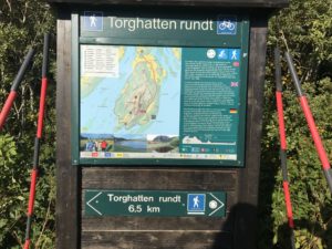 Landkarte und Hinweise zur Wanderung am Torghatten (Norwegen) / Nordlandblog