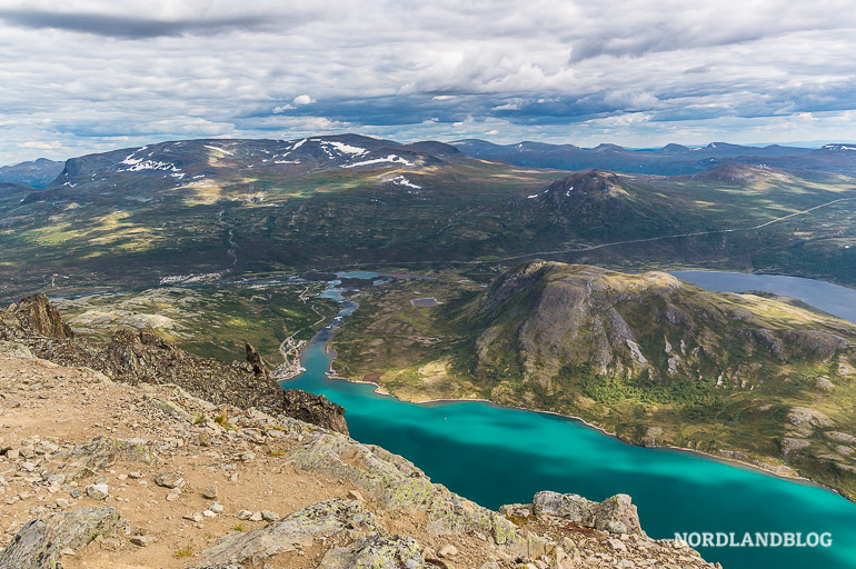 Wanderung über den Besseggen - Populäre Tour in Norwegen