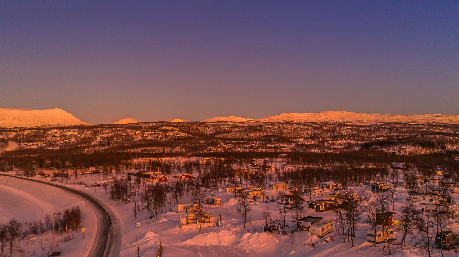 Camping in Norwegen - auch im Winter ein Erlebnis