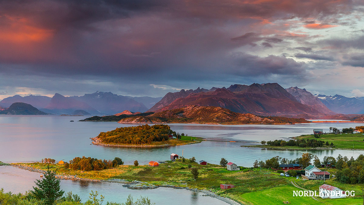 Panorama von der Helgelandskysten (Norge) / Nordlandblog