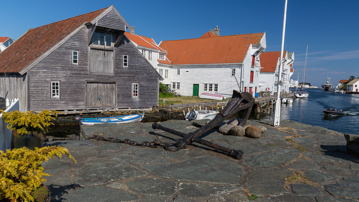 Historische Häuser in Skudeneshavn