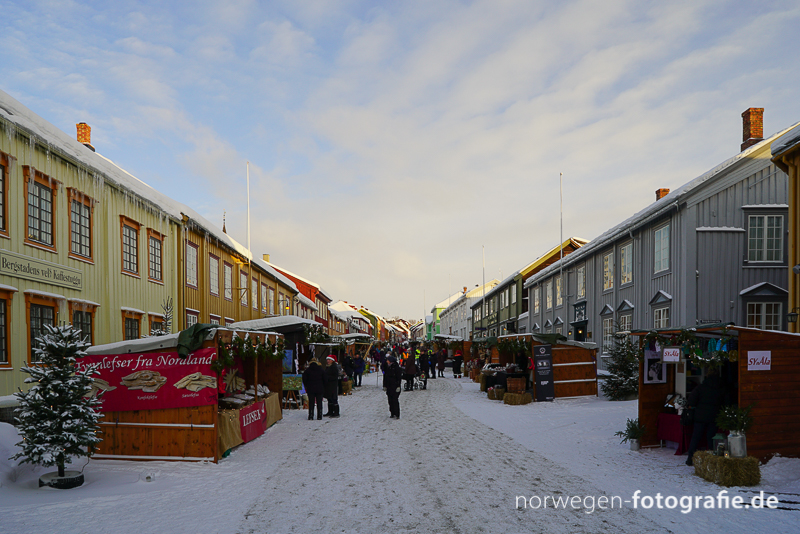 Der Weihnachtsmarkt von Røros (Norwegen)